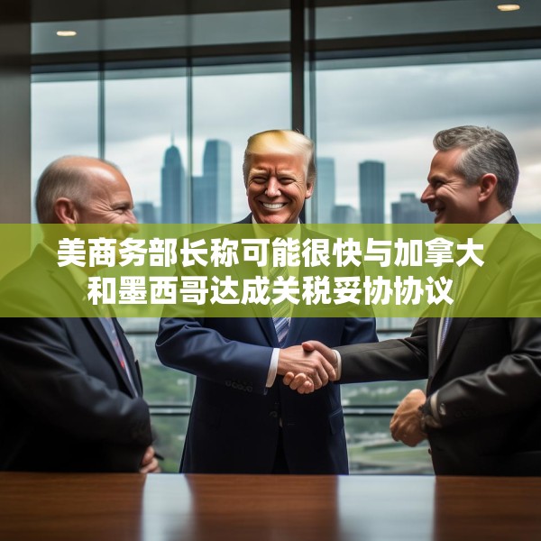 美商务部长称可能很快与加拿大和墨西哥达成关税妥协协议