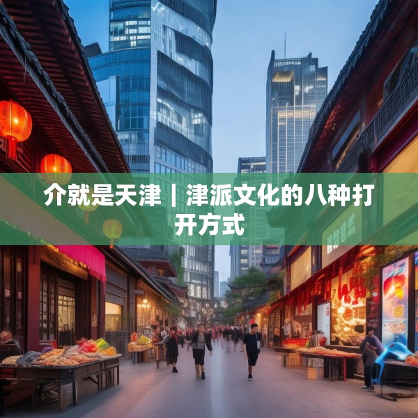 介就是天津｜津派文化的八种打开方式