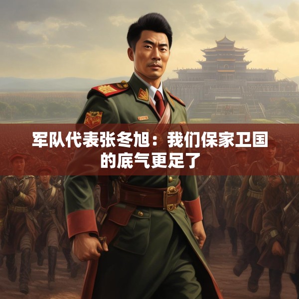 军队代表张冬旭：我们保家卫国的底气更足了