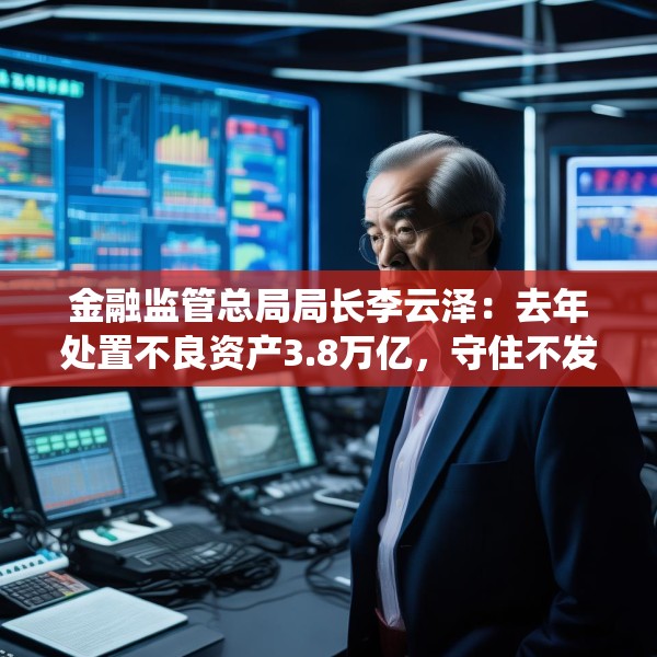 金融监管总局局长李云泽：去年处置不良资产3.8万亿，守住不发生系统性风险底线