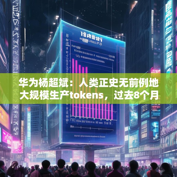 华为杨超斌：人类正史无前例地大规模生产tokens，过去8个月日均TOKEN使用量增加了33倍