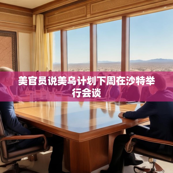 美官员说美乌计划下周在沙特举行会谈