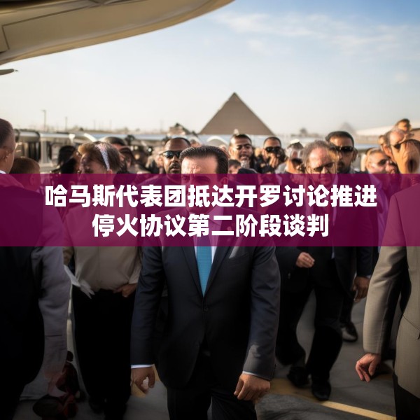 哈马斯代表团抵达开罗讨论推进停火协议第二阶段谈判