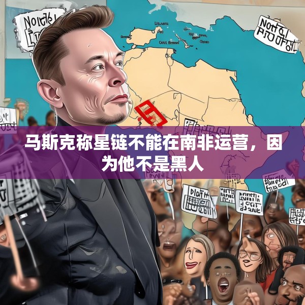 马斯克称星链不能在南非运营，因为他不是黑人