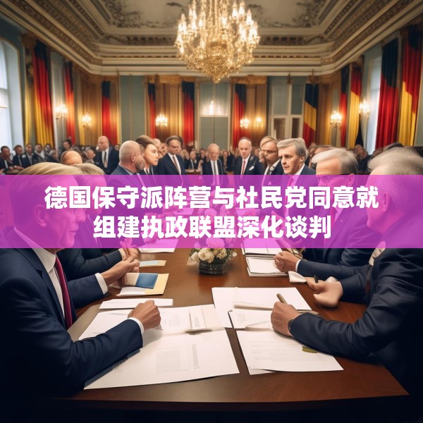 德国保守派阵营与社民党同意就组建执政联盟深化谈判