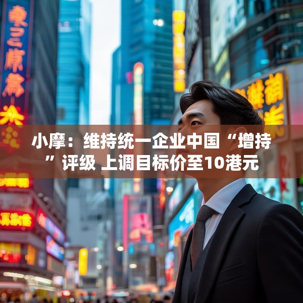 小摩：维持统一企业中国“增持”评级 上调目标价至10港元