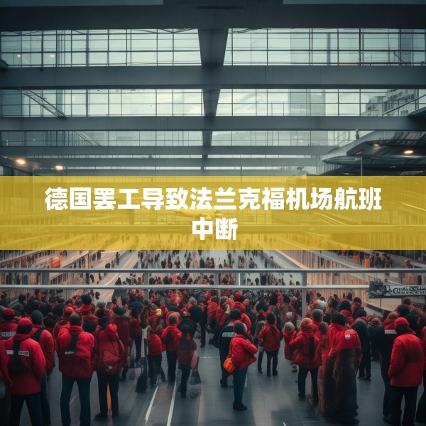 德国罢工导致法兰克福机场航班中断