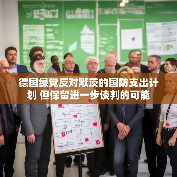 德国绿党反对默茨的国防支出计划 但保留进一步谈判的可能
