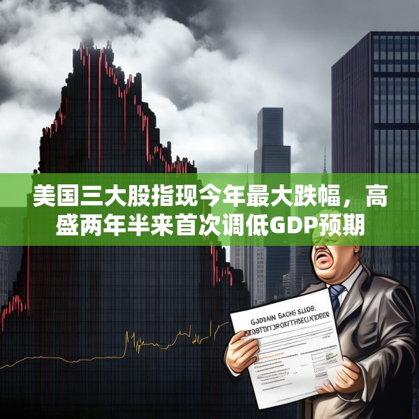 美国三大股指现今年最大跌幅，高盛两年半来首次调低GDP预期