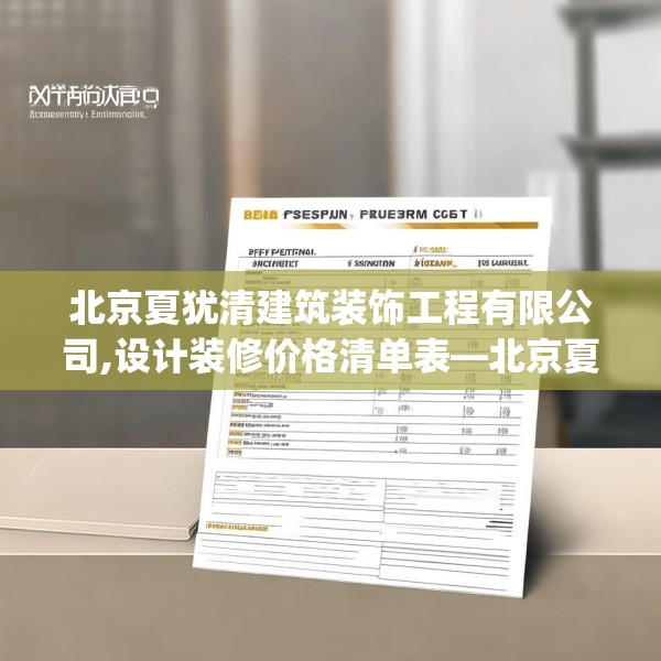 北京夏犹清建筑装饰工程有限公司,设计装修价格清单表—北京夏犹清建筑装饰工程有限公司492.a368b369c372fgy.379dsfds