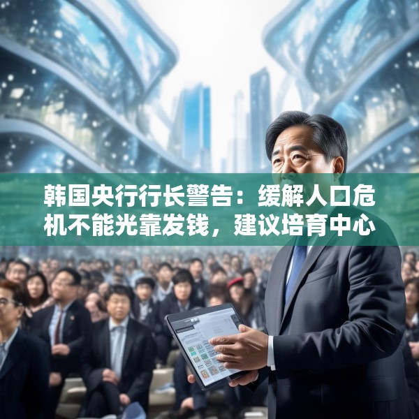 韩国央行行长警告：缓解人口危机不能光靠发钱，建议培育中心城市及改革高考