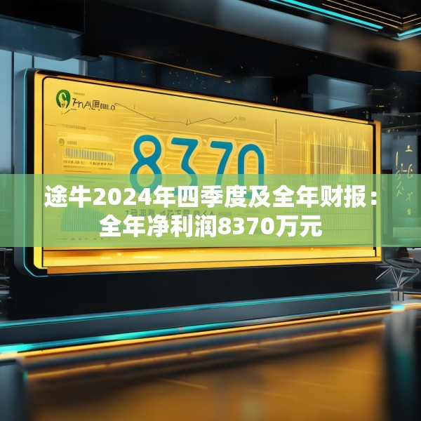 途牛2024年四季度及全年财报：全年净利润8370万元