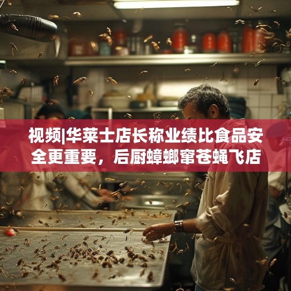 视频|华莱士店长称业绩比食品安全更重要，后厨蟑螂窜苍蝇飞店员漠视
