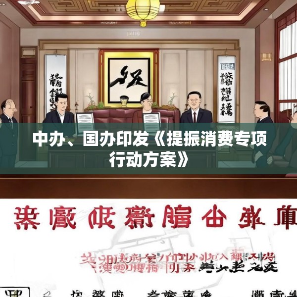 中办、国办印发《提振消费专项行动方案》