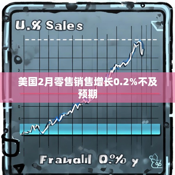 美国2月零售销售增长0.2%不及预期