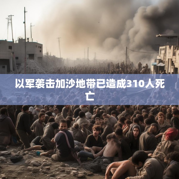 以军袭击加沙地带已造成310人死亡