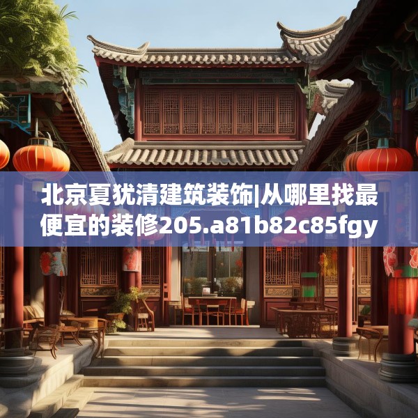 北京夏犹清建筑装饰|从哪里找最便宜的装修205.a81b82c85fgy.92fdsfds