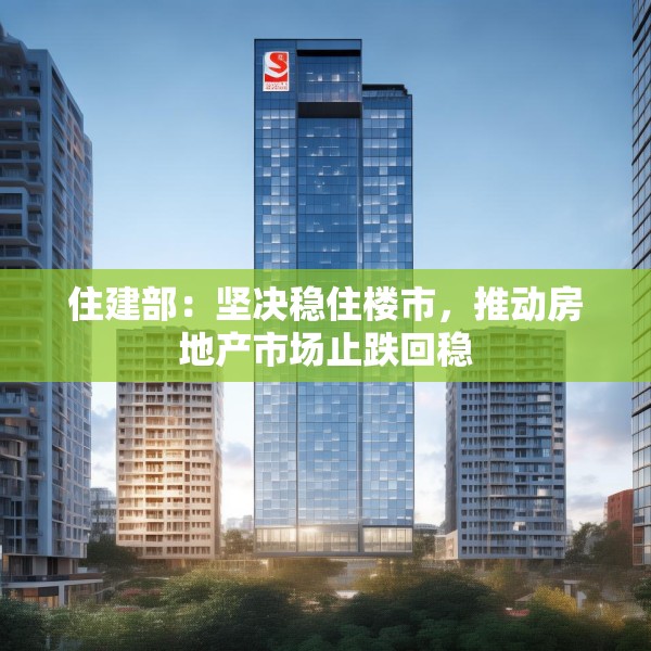 住建部：坚决稳住楼市，推动房地产市场止跌回稳