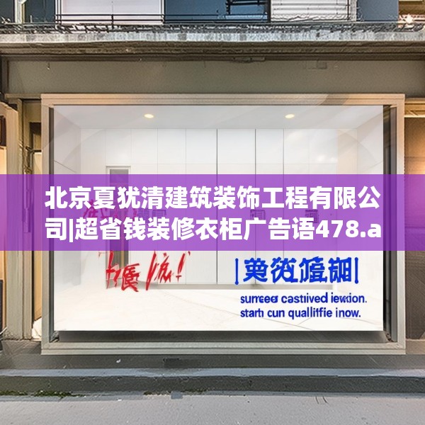 北京夏犹清建筑装饰工程有限公司|超省钱装修衣柜广告语478.a354b355c358fgy.365sdA