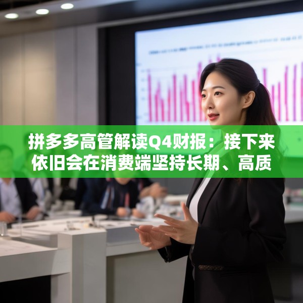 拼多多高管解读Q4财报：接下来依旧会在消费端坚持长期、高质量的投入
