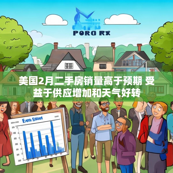美国2月二手房销量高于预期 受益于供应增加和天气好转