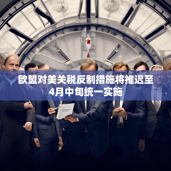 欧盟对美关税反制措施将推迟至4月中旬统一实施