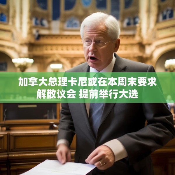 加拿大总理卡尼或在本周末要求解散议会 提前举行大选