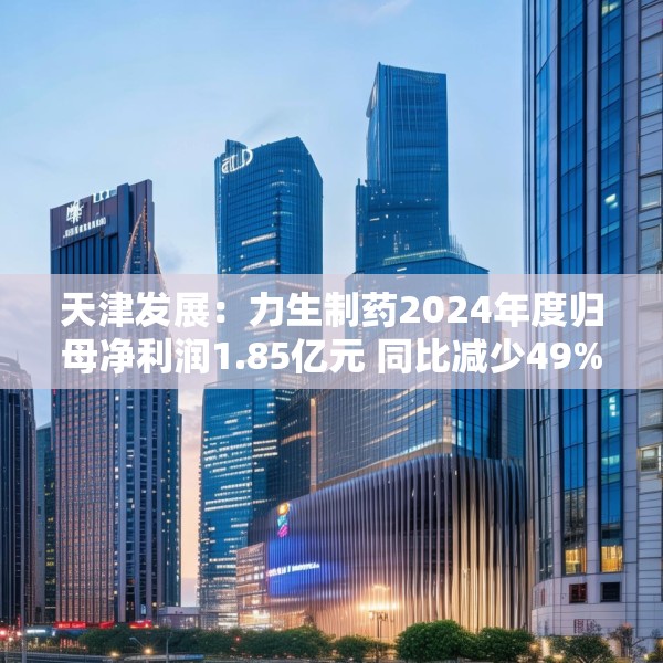 天津发展：力生制药2024年度归母净利润1.85亿元 同比减少49%