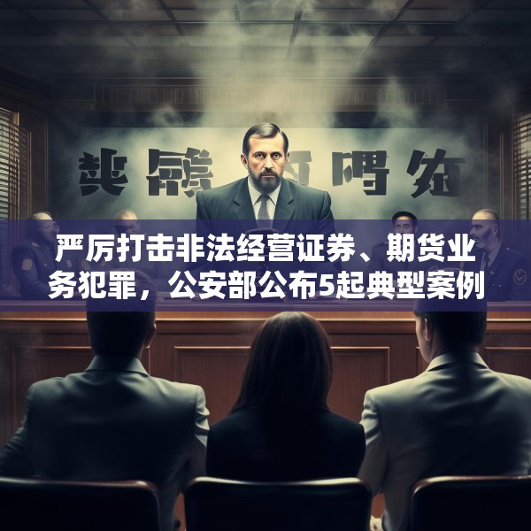 严厉打击非法经营证券、期货业务犯罪，公安部公布5起典型案例