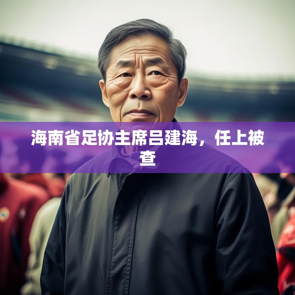 海南省足协主席吕建海，任上被查