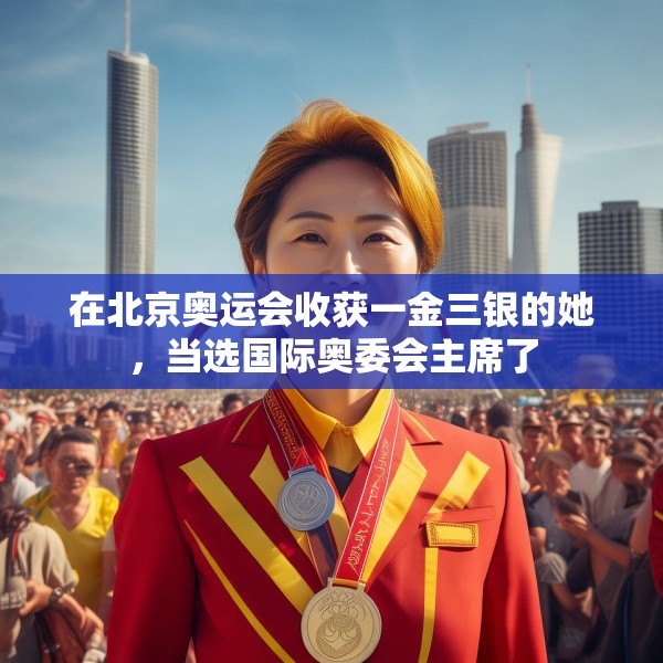 在北京奥运会收获一金三银的她，当选国际奥委会主席了
