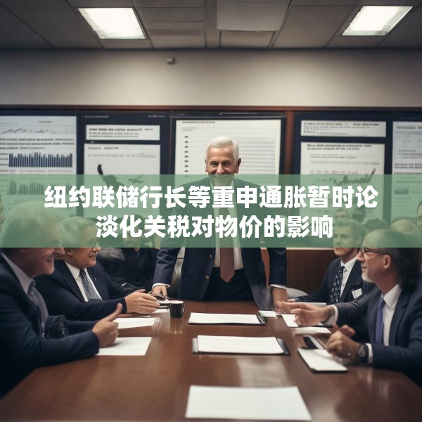 纽约联储行长等重申通胀暂时论 淡化关税对物价的影响