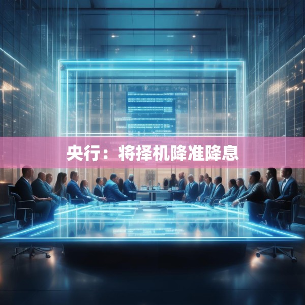 央行：将择机降准降息