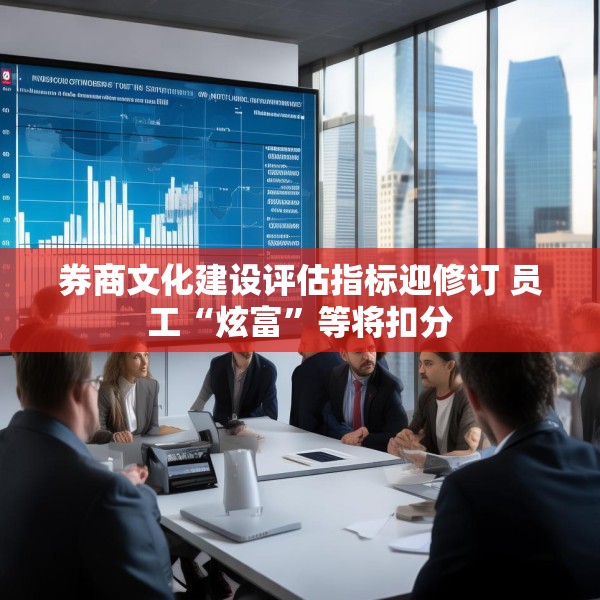 券商文化建设评估指标迎修订 员工“炫富”等将扣分