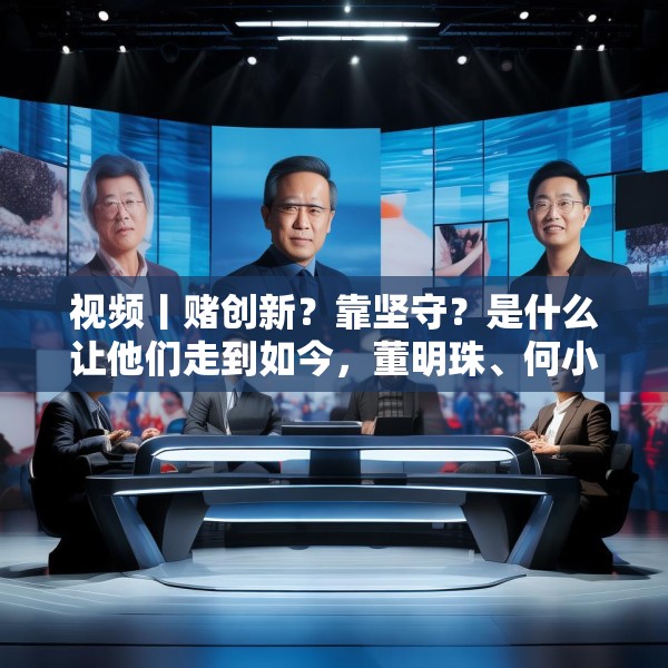 视频丨赌创新？靠坚守？是什么让他们走到如今，董明珠、何小鹏、齐向东、冷友斌谈创新与坚守