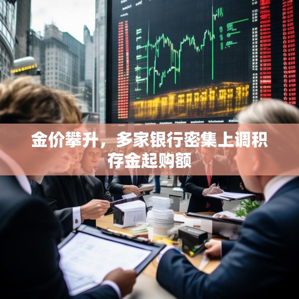 金价攀升，多家银行密集上调积存金起购额