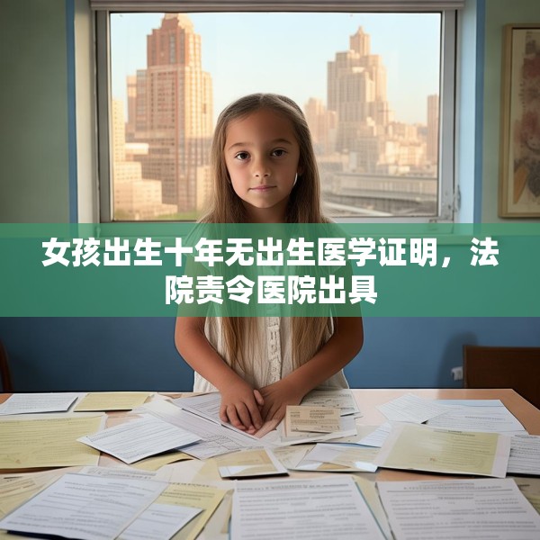 女孩出生十年无出生医学证明，法院责令医院出具