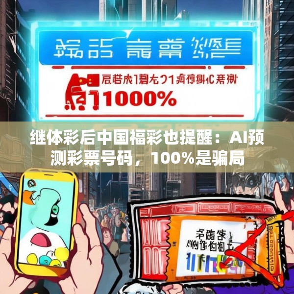 继体彩后中国福彩也提醒：AI预测彩票号码，100%是骗局