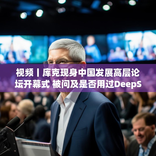 视频丨库克现身中国发展高层论坛开幕式 被问及是否用过DeepSeek？库克 ：当然，很棒！