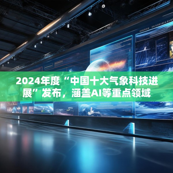 2024年度“中国十大气象科技进展”发布，涵盖AI等重点领域