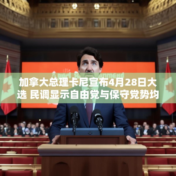 加拿大总理卡尼宣布4月28日大选 民调显示自由党与保守党势均力敌