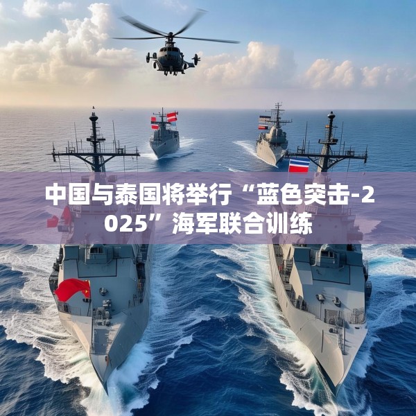 中国与泰国将举行“蓝色突击-2025”海军联合训练