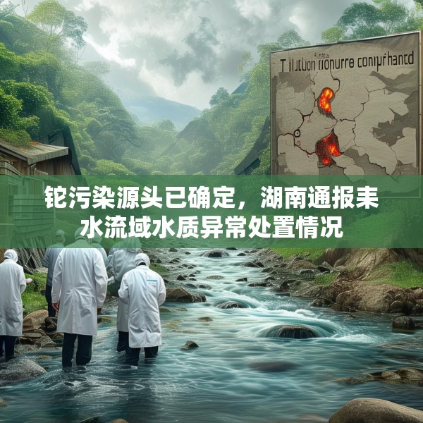 铊污染源头已确定，湖南通报耒水流域水质异常处置情况