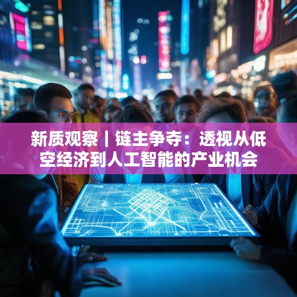 新质观察｜链主争夺：透视从低空经济到人工智能的产业机会