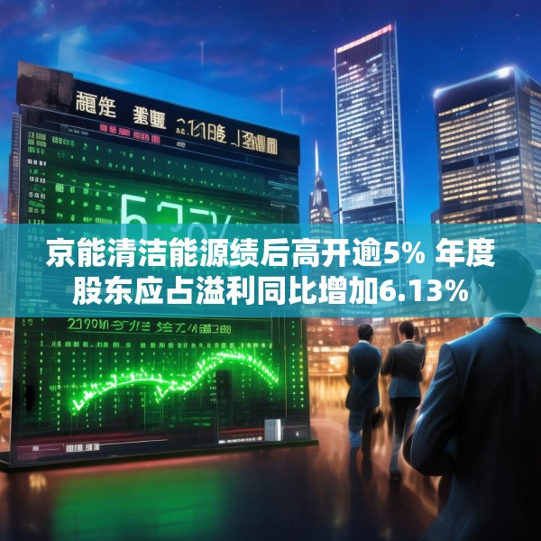 京能清洁能源绩后高开逾5% 年度股东应占溢利同比增加6.13%
