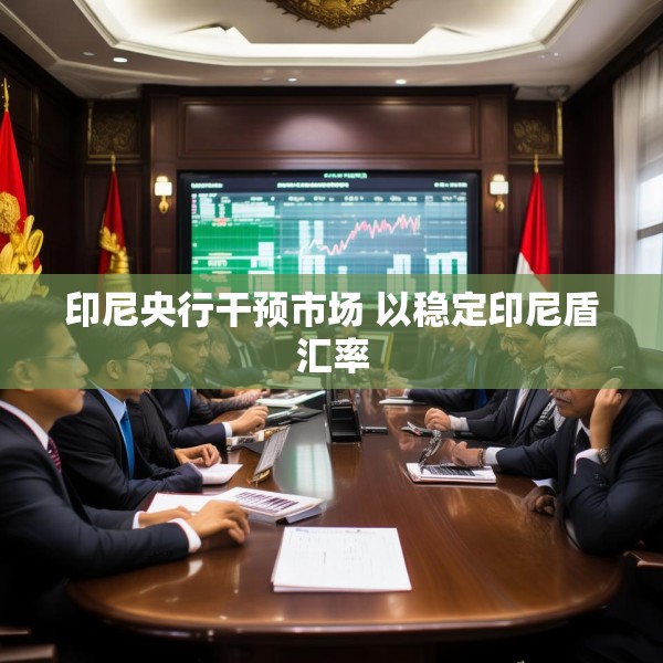 印尼央行干预市场 以稳定印尼盾汇率