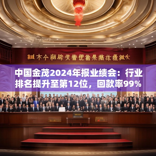 中国金茂2024年报业绩会：行业排名提升至第12位，回款率99%