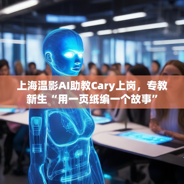 上海温影AI助教Cary上岗，专教新生“用一页纸编一个故事”