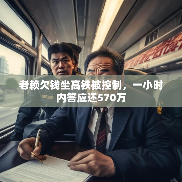老赖欠钱坐高铁被控制，一小时内答应还570万