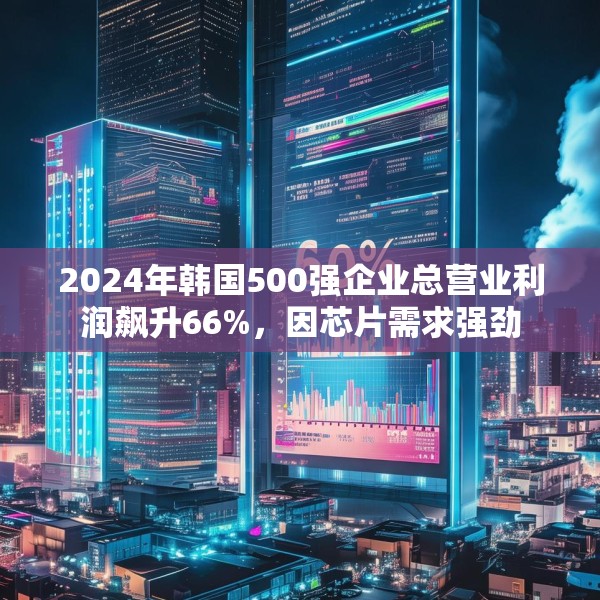2024年韩国500强企业总营业利润飙升66%，因芯片需求强劲